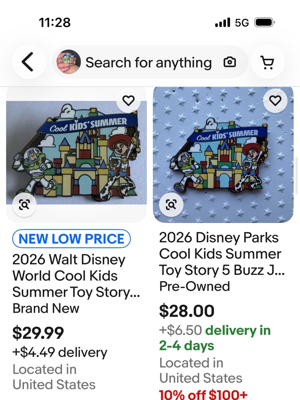 Disney World Cool Kids Summer 2026 Pin - Toy Story 5 with Buzz & Jessie 26’ - Picture 6 of 8